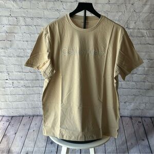 NWT_Calvin Klein Men's Standard Logo Cotton Crewneck T-shirt